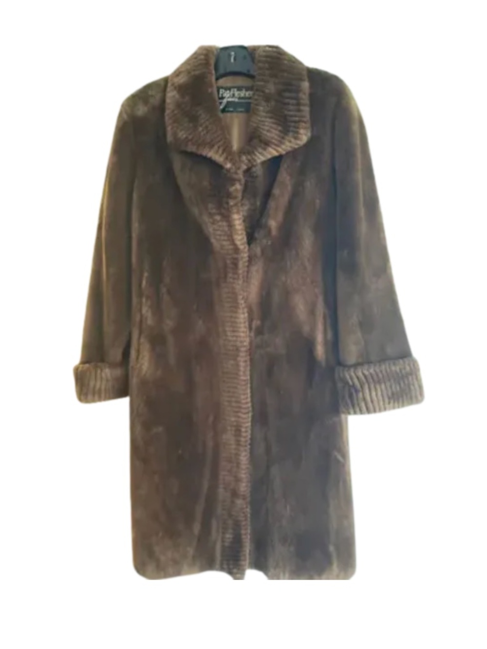 Sheared Beaver 3/4 Coat